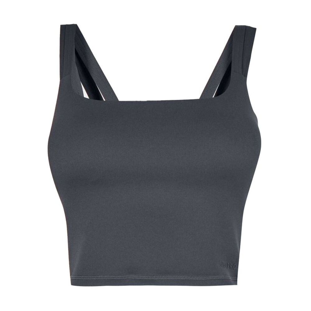 USA Womens/Ladies Square Neck Tank Top / Black